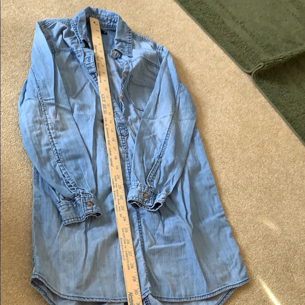 Gap jean tunic size S
